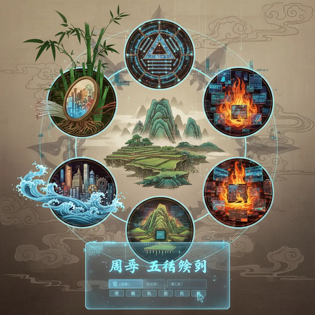 五行查詢 - 周易