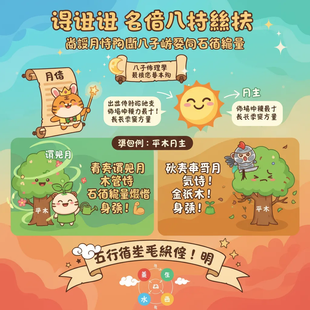 點樣透過月令判斷八字旺衰同五行能量？