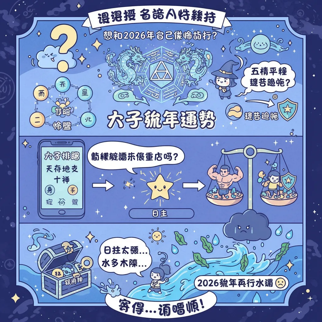 2026八字流年運勢：點樣透過命盤分析五行平衡同趨吉避兇？