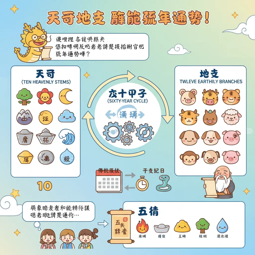 解構天干地支：點樣運用五行生剋調整流年運勢？