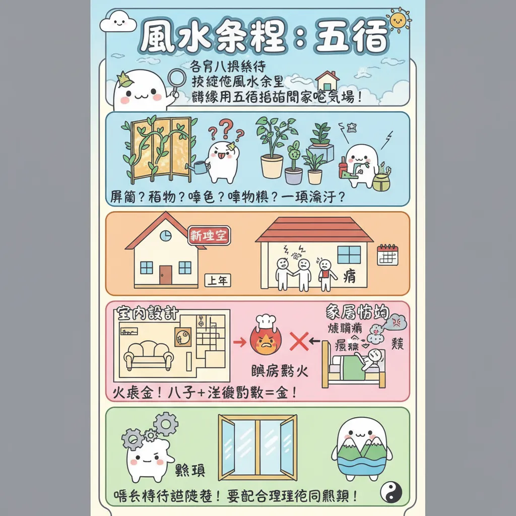 風水案例拆解：點樣運用五行平衡住宅風水