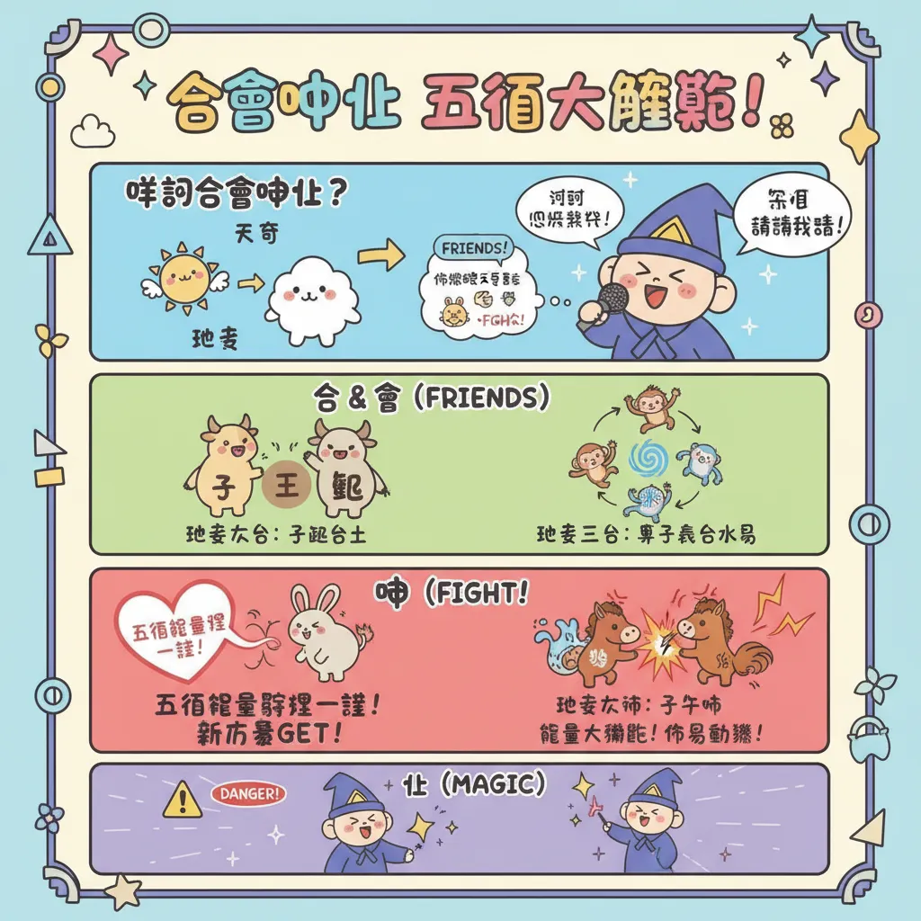 點樣透過八字分析解構合會沖化嘅五行能量