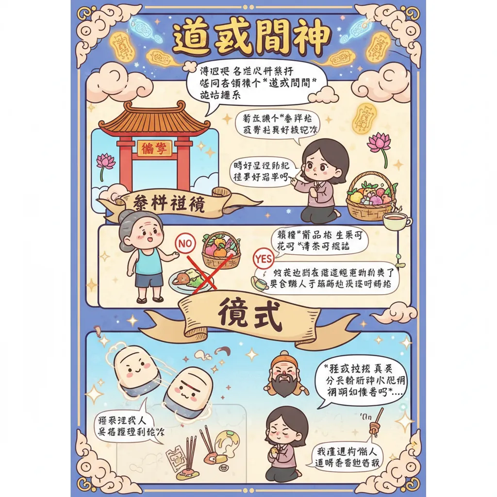 道教問神入門：參拜禮儀與擲筊技巧解析