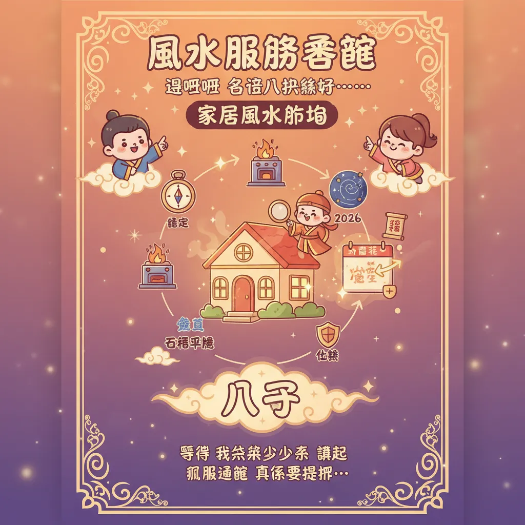全面拆解風水服務範圍：家居風水佈局與命理諮詢攻略