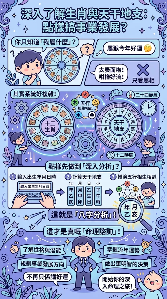 生肖與天干地支：點樣透過命理學提升事業發展？