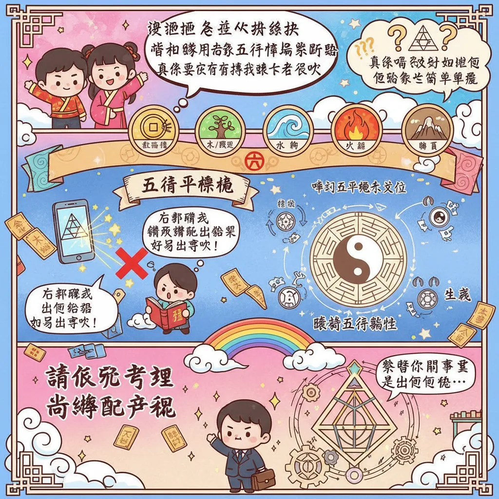 周易占卜點樣用卦象配合五行平衡嚟斷卦？