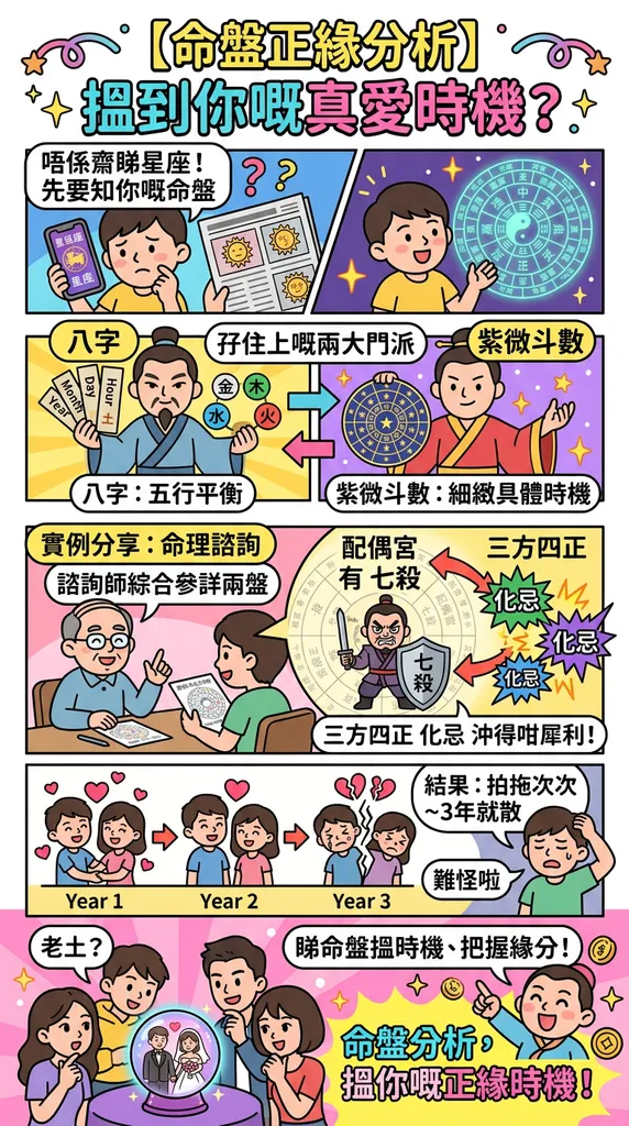 點樣透過命盤解析搵出你的正緣時機？