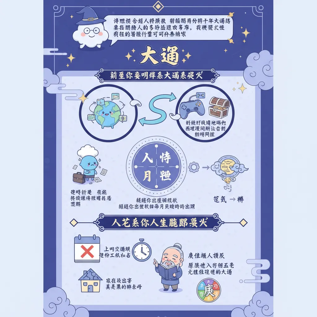 點樣透過八字分析十年大運，掌握人生規劃方向？