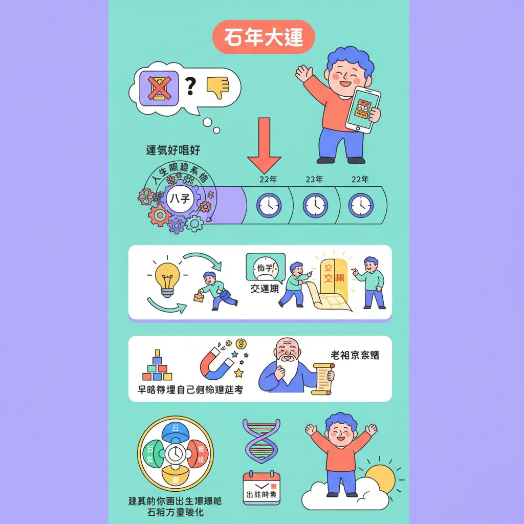掌握十年大運：點樣透過八字分析規劃人生？