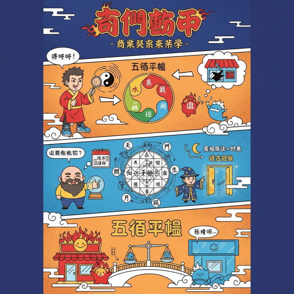 奇門遁甲點樣結合五行平衡，幫你精準做商業決策？