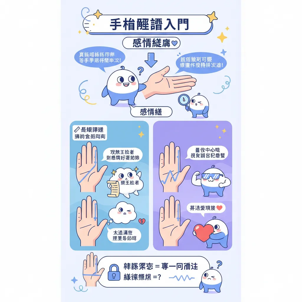 手相解讀入門：點樣睇感情線與生命線掌握性格特質？