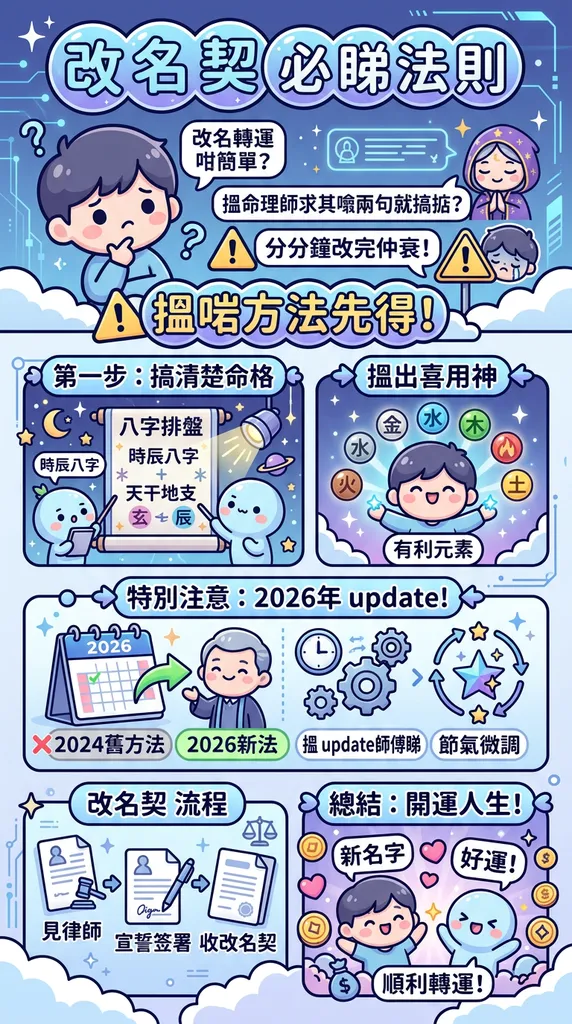改名轉運必睇：姓名學分析與八字命理法則