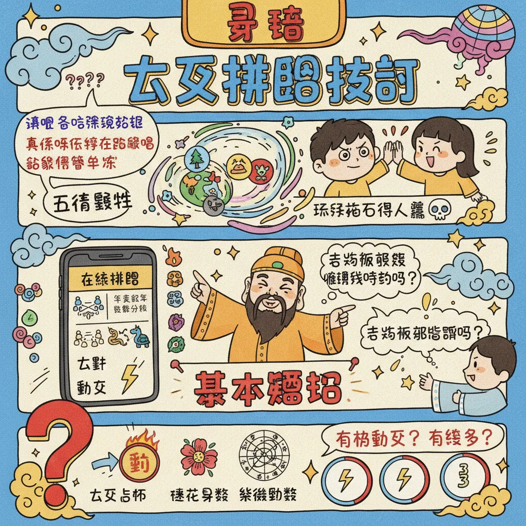 六爻排盤技巧：點樣解讀卦象與五行屬性？