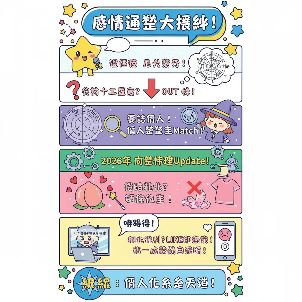 解析十二星座感情運勢，點樣透過個人星盤催旺桃花？