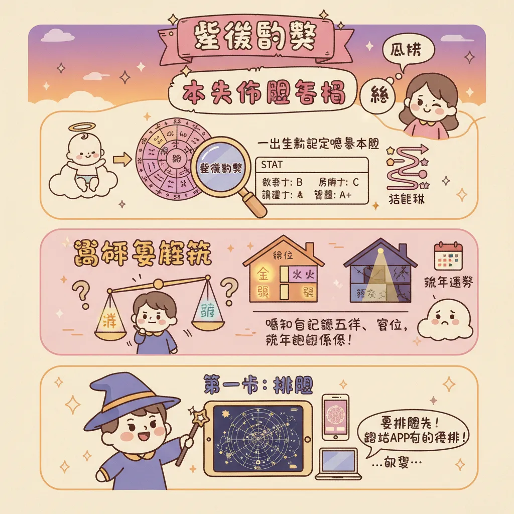 點樣透過紫微鬥數解構你嘅先天命盤格局？