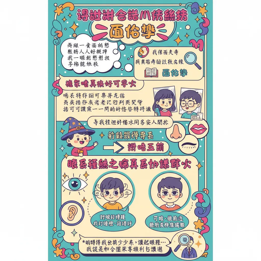 面相學入門：透過五官特徵分析性格特質