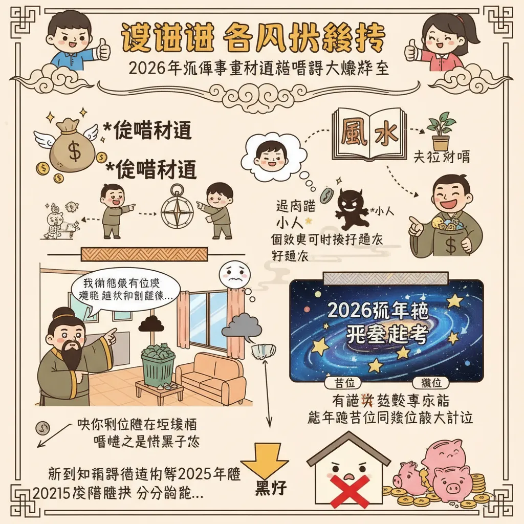 2026流年事業財運：點樣靠風水佈局催旺財運？
