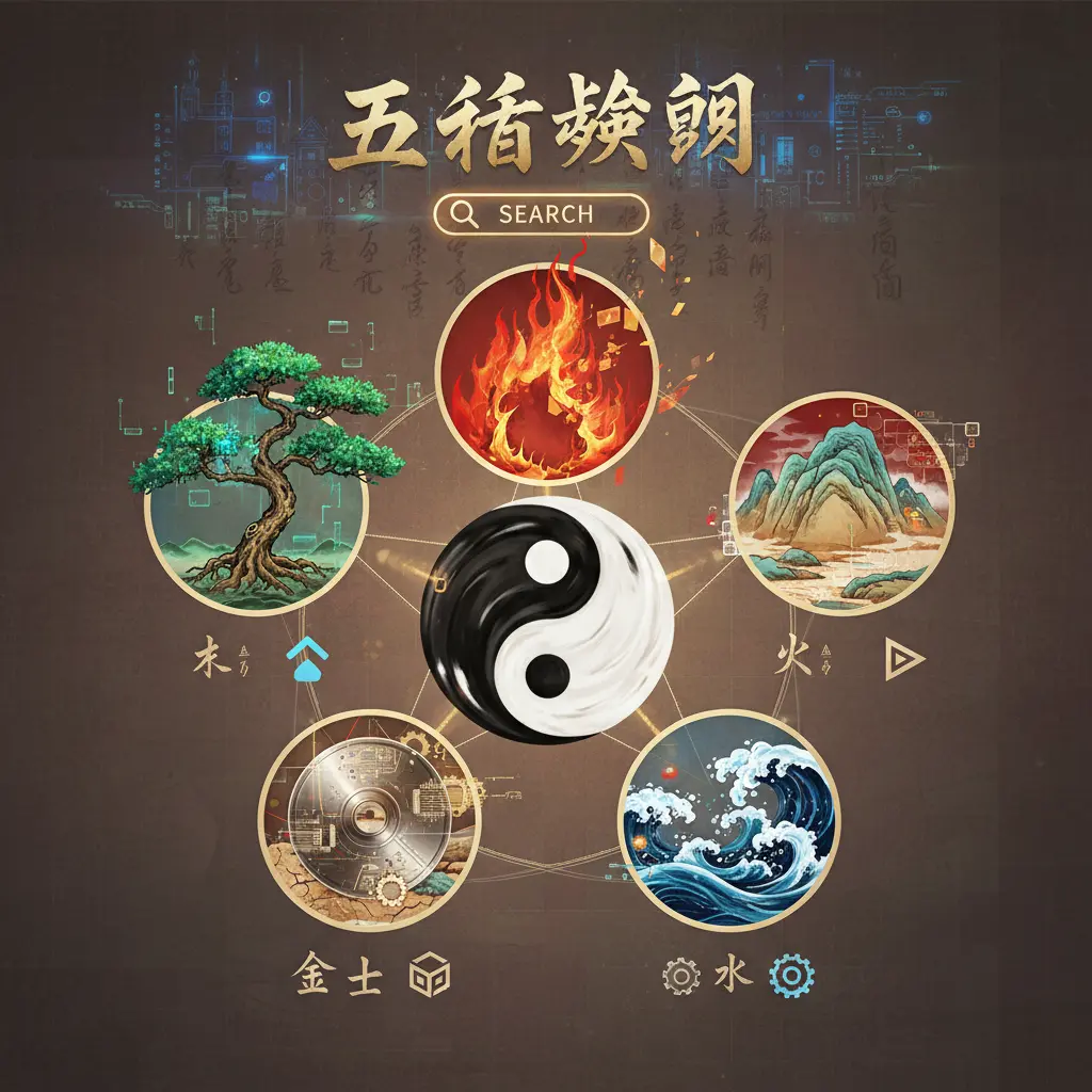 五行查詢 - 五行