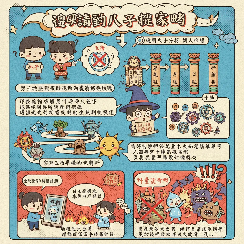運用八字分析個人命盤，掌握五行平衡與性格特質