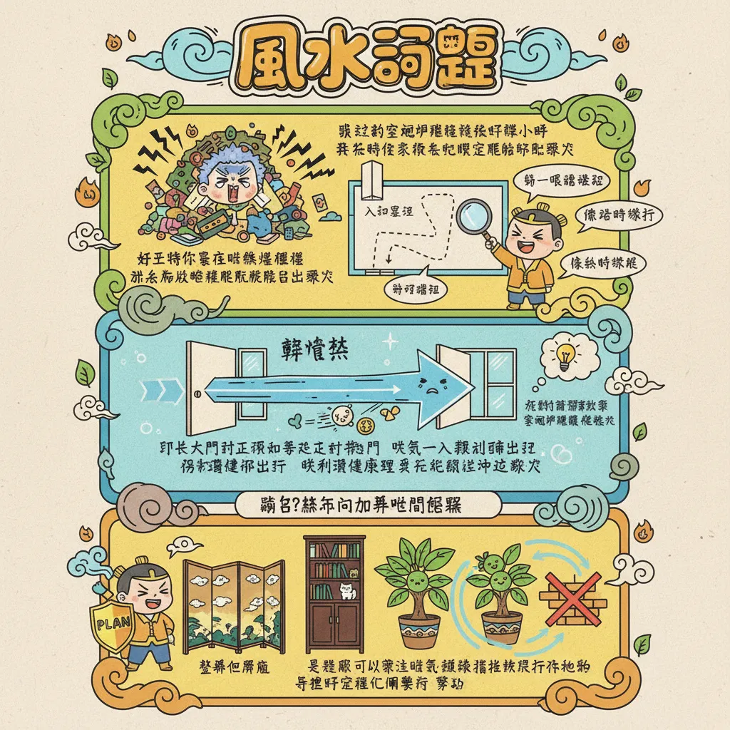 透過空間規劃化解煞氣，提升居家風水運勢