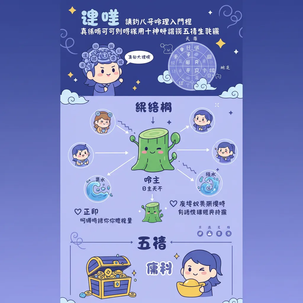 八字命理入門：點樣運用十神睇透五行生剋
