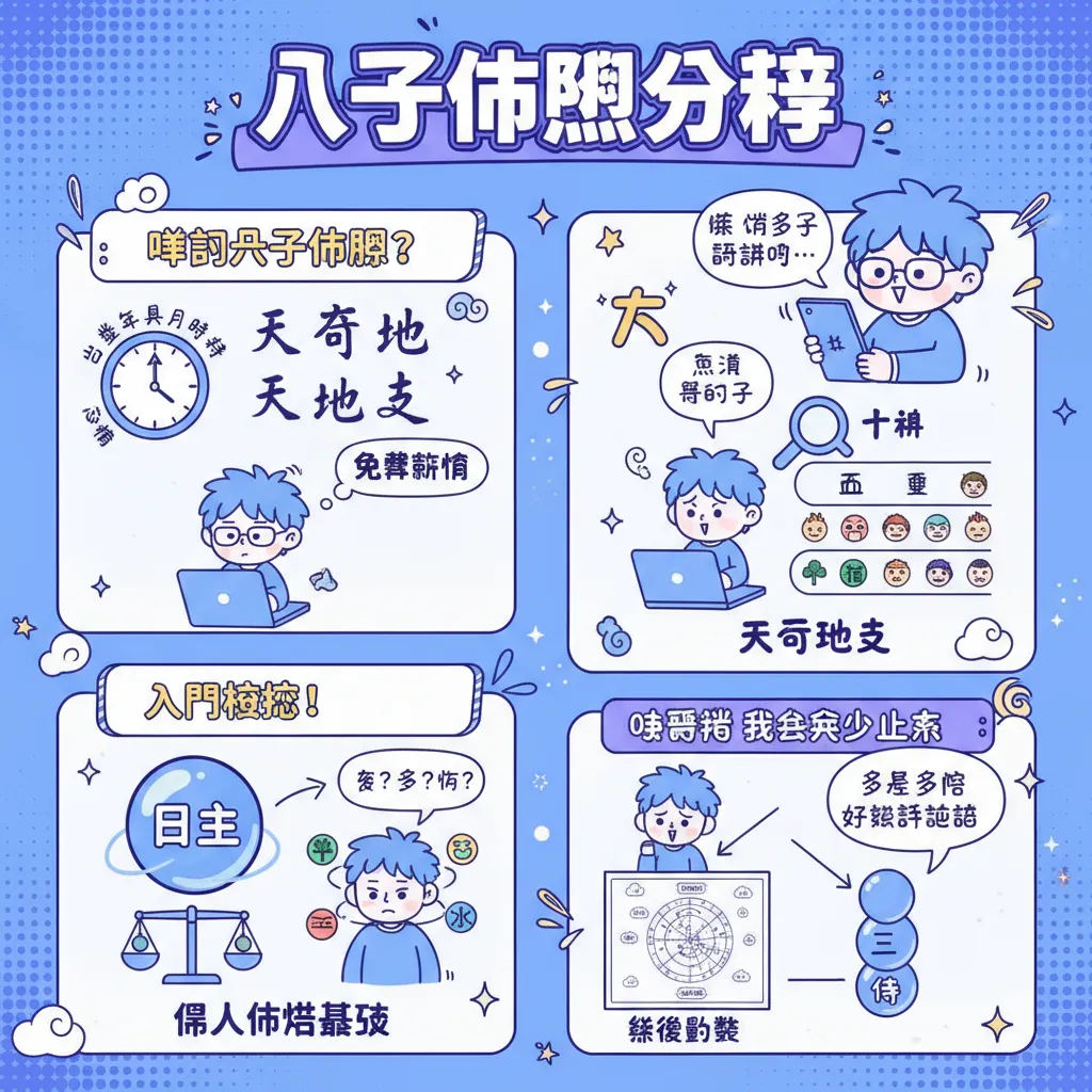 命理諮詢入門：點樣解讀八字排盤中嘅個人命格與喜用神？