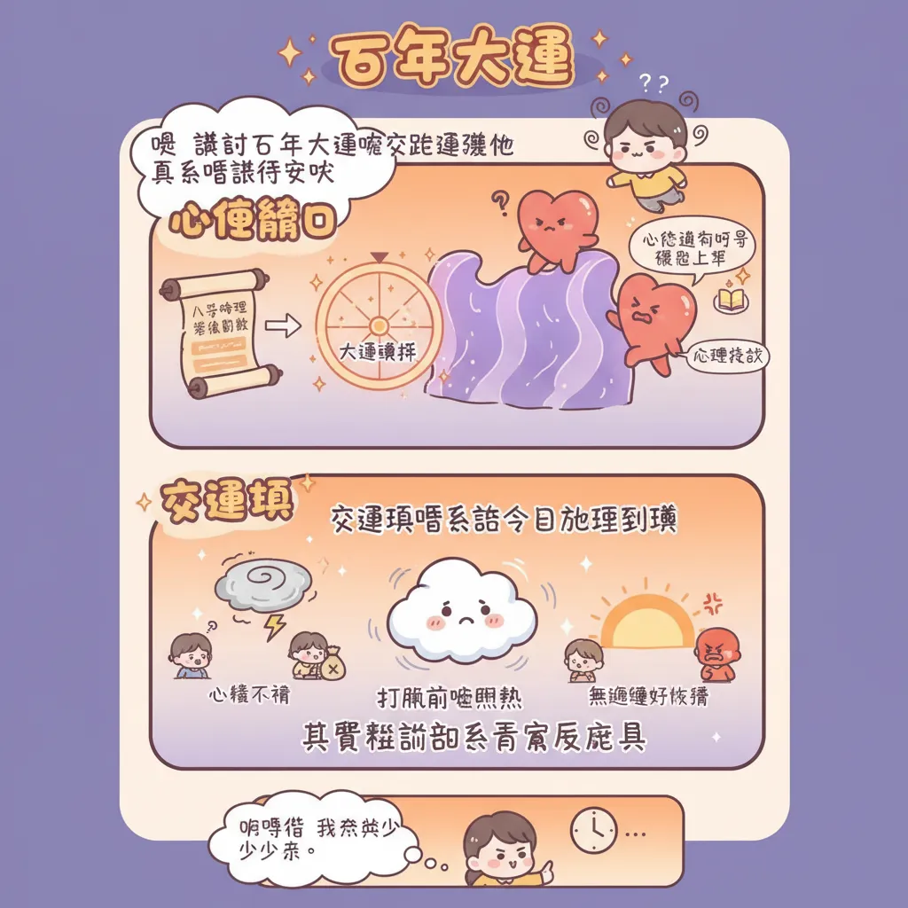 點樣運用心理技巧應對十年大運嘅交脫運變化？