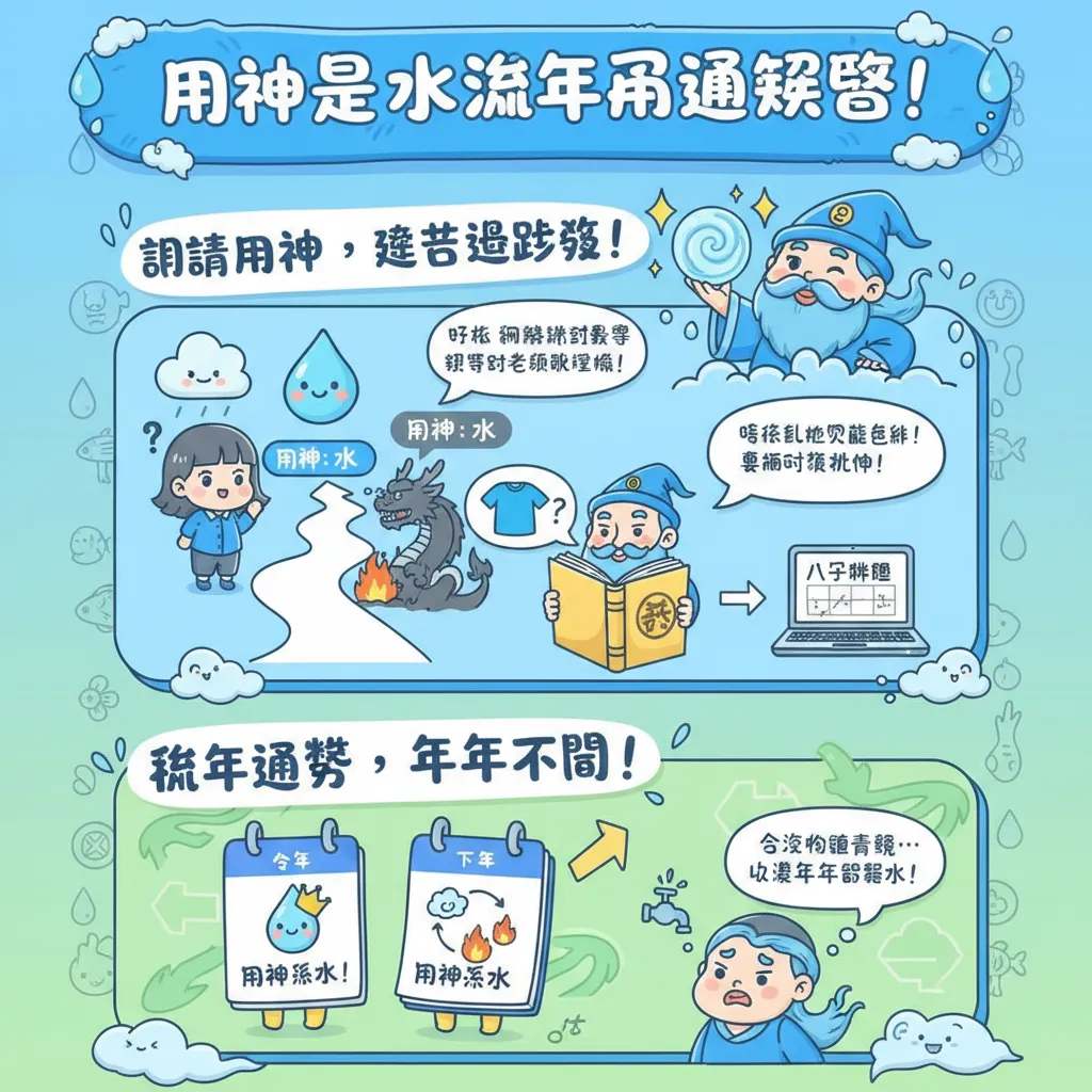 掌握個人命盤：用神是水嘅流年運勢與開運方法