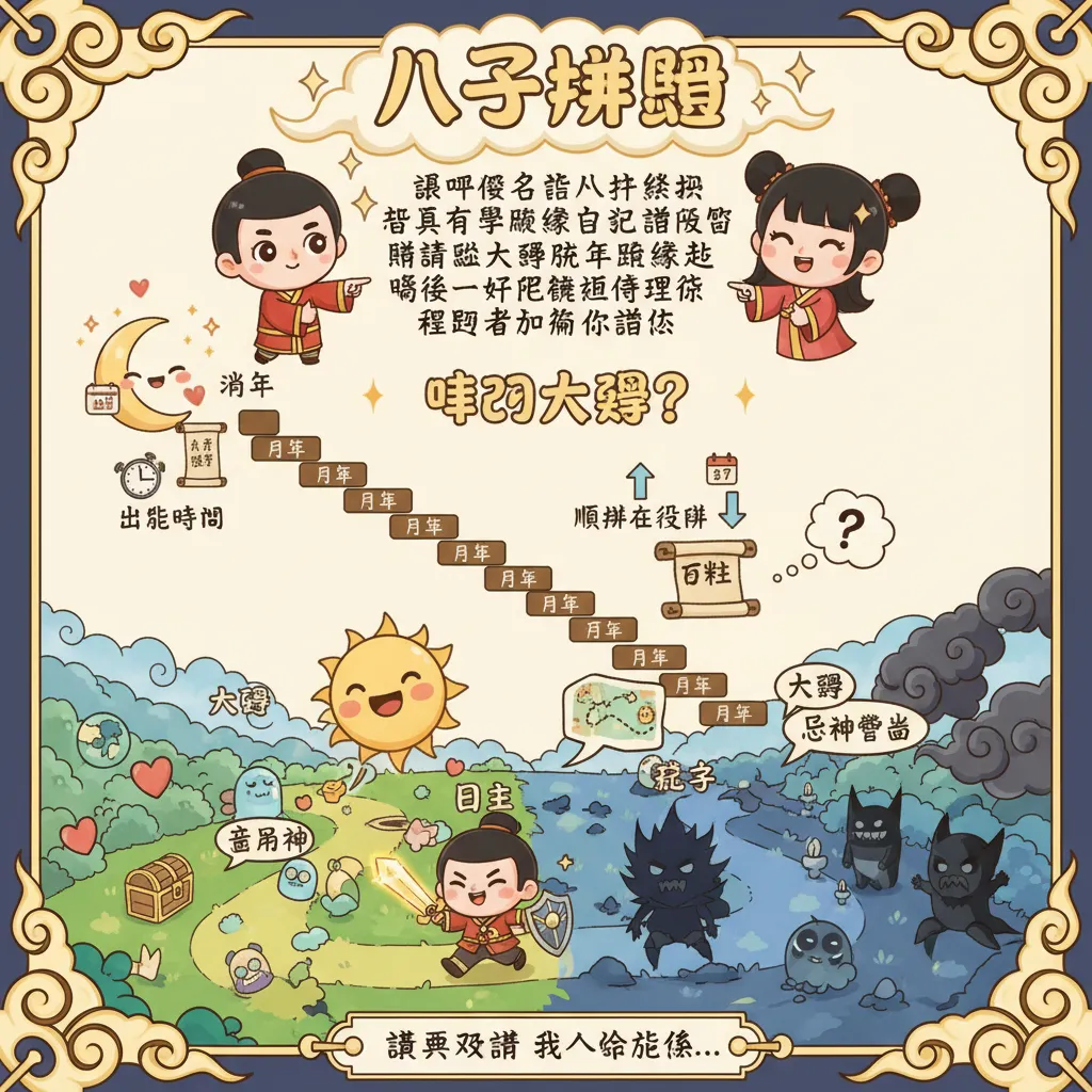 專業八字排盤：教你睇清大運流年趨吉避兇