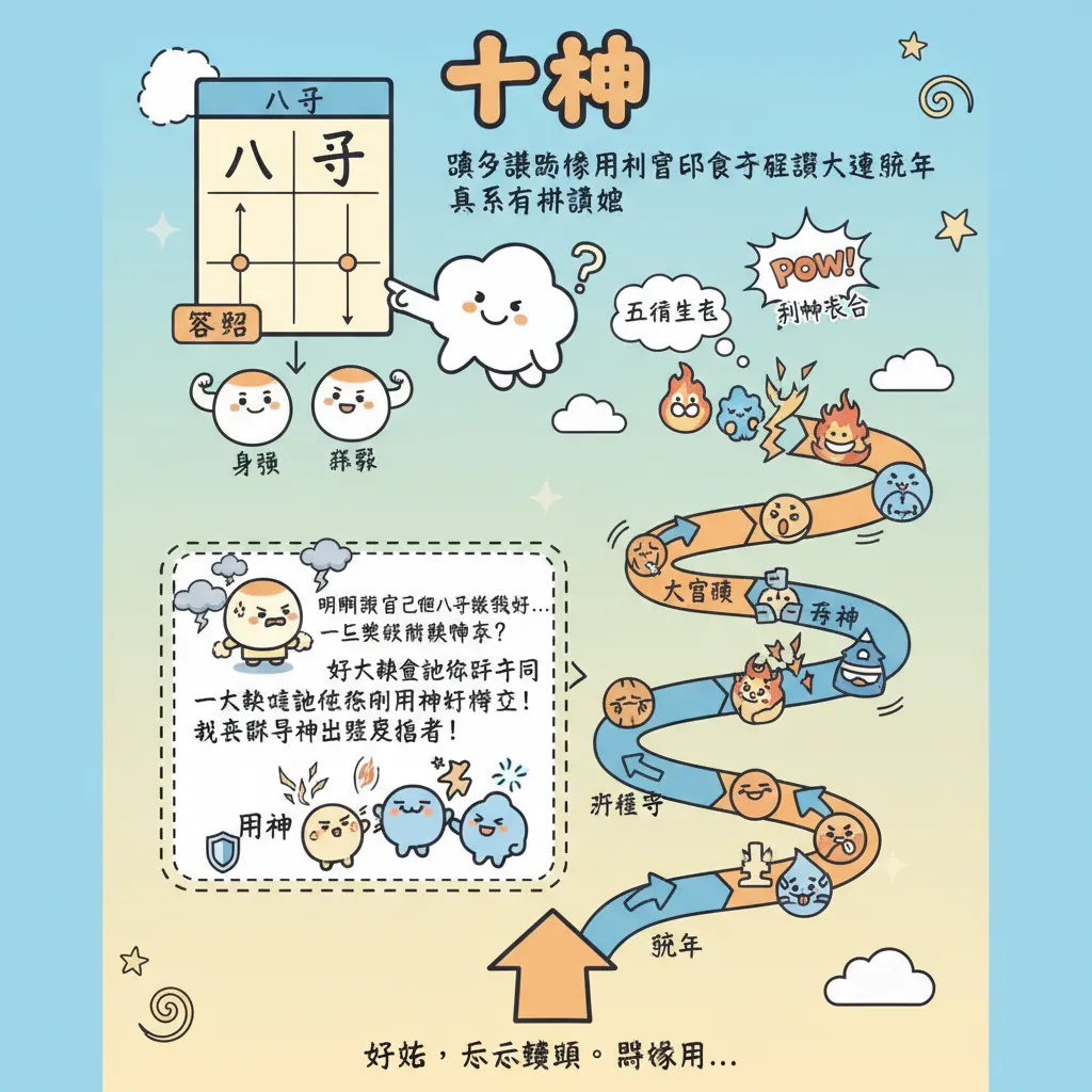 運用財官印食解讀大運流年，達致五行平衡