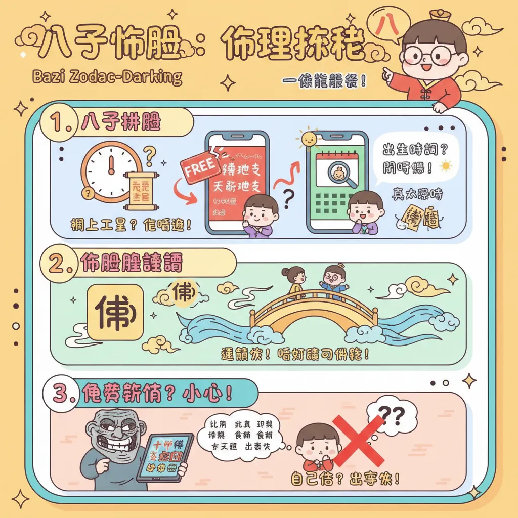 解構八字命理：由排盤到解讀大運流年運勢