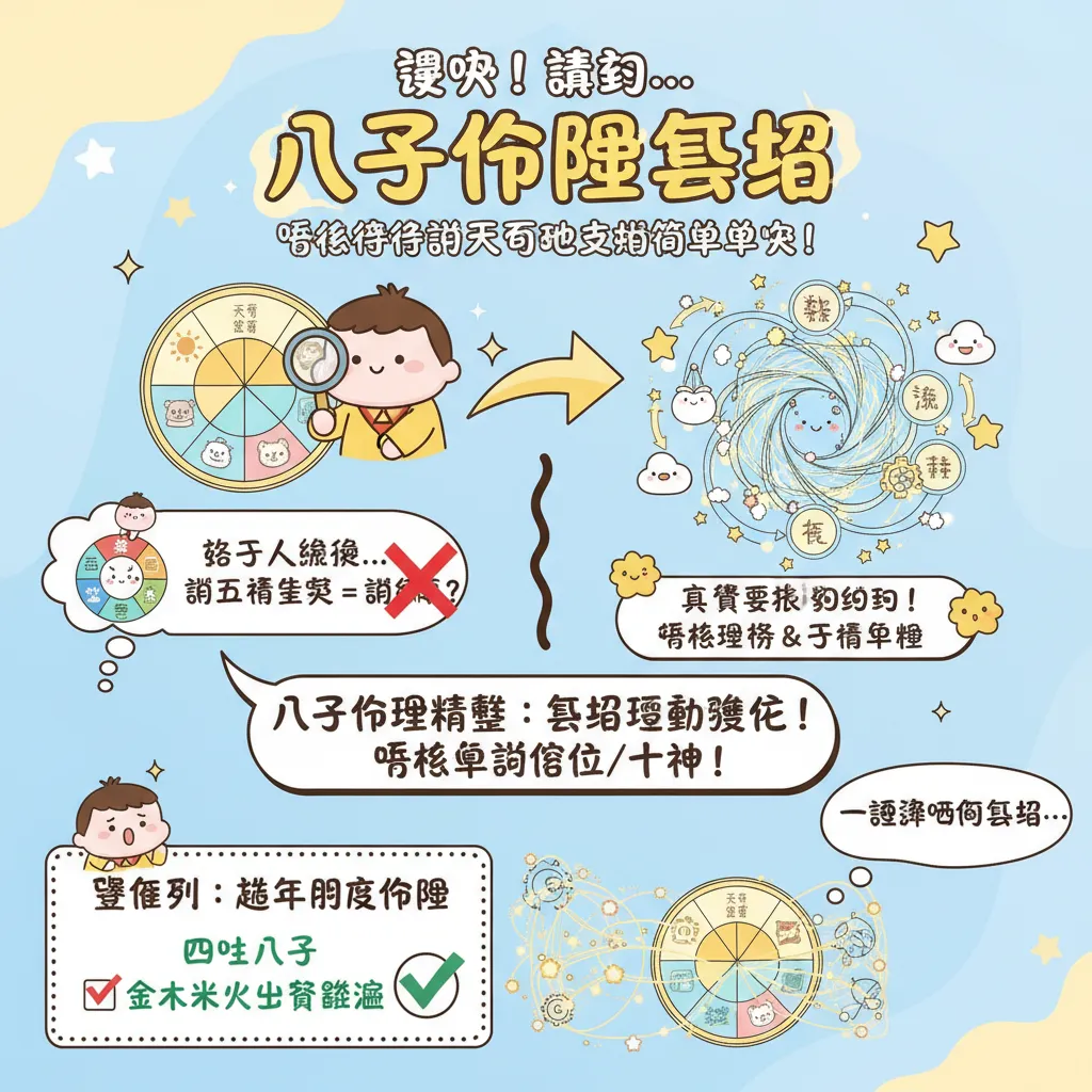 從八字命盤格局睇透你嘅流年運勢與五行平衡