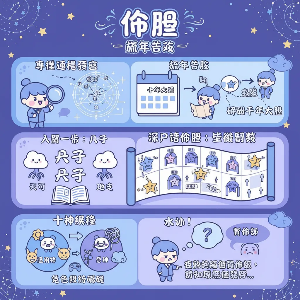 專業運程預測：點樣睇命盤流年吉凶，規劃十年大運？