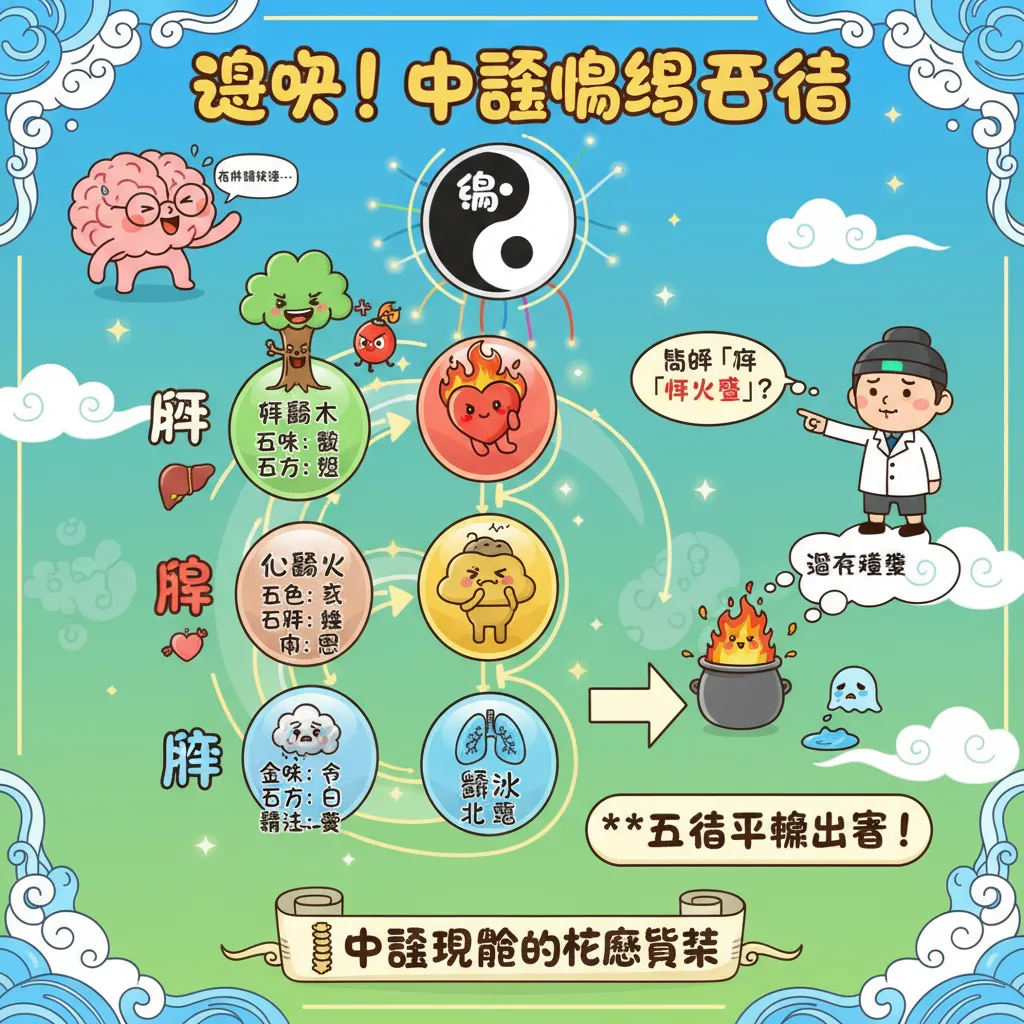 中醫理論點樣應用陰陽五行嚟平衡五臟同健康風險？