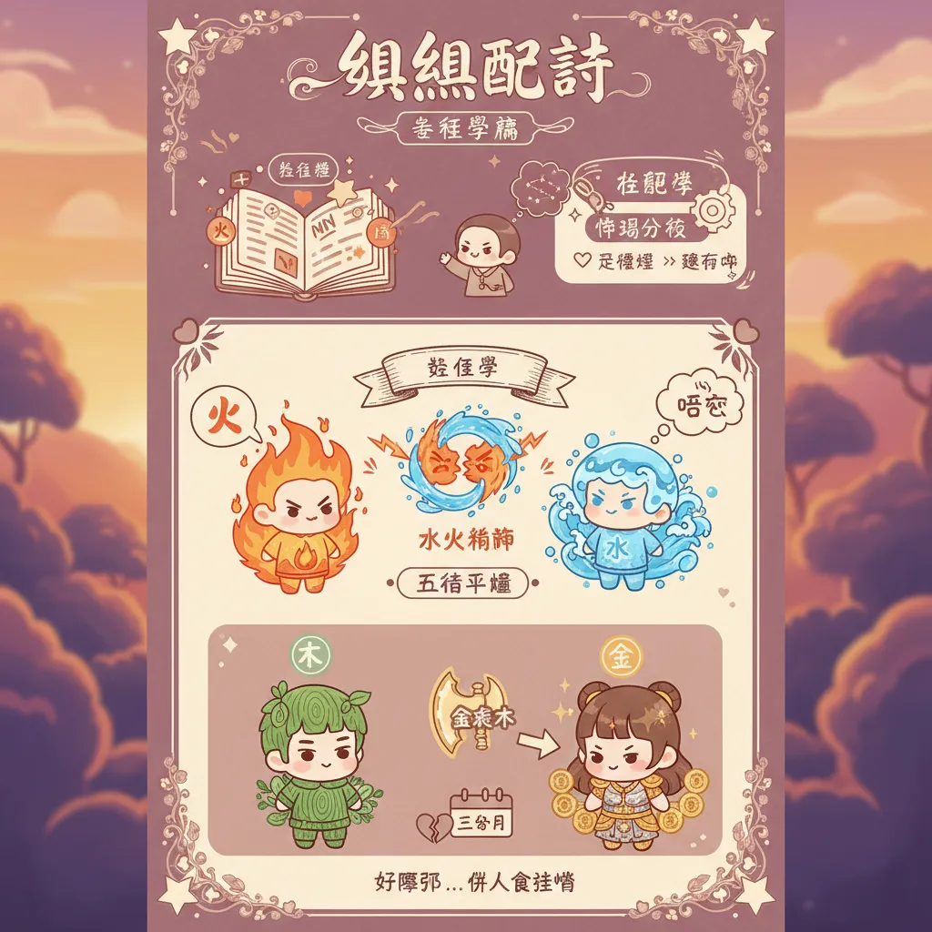 透過姓名學與占星學進行姻緣配對嘅命局分析