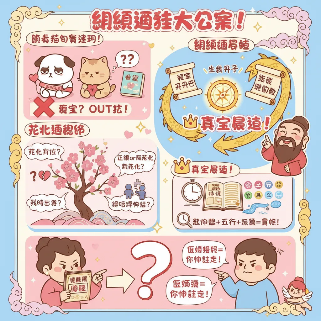 想脫單必睇！結合生辰八字與紫微鬥數嘅姻緣運勢預測