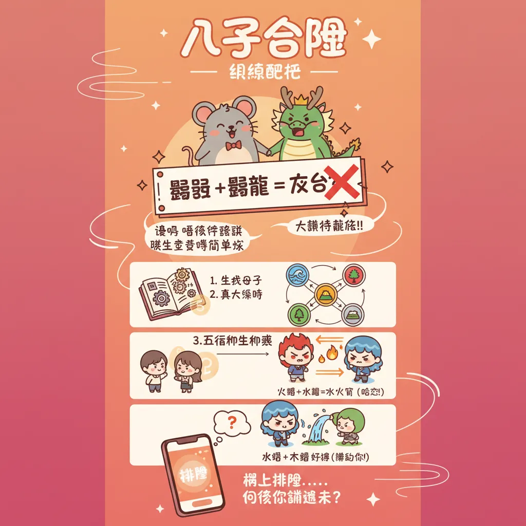 八字合盤姻緣匹配：從生肖配對到運勢分析關鍵