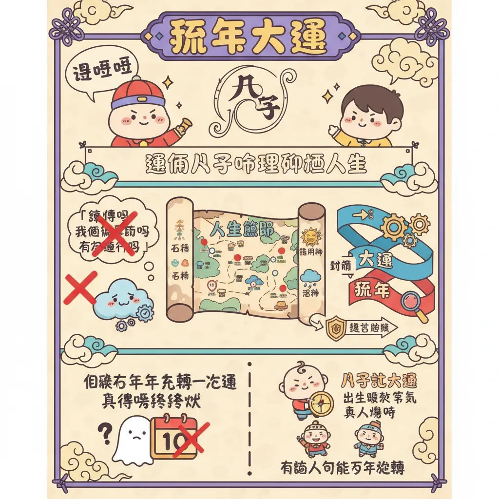 運用八字命理規劃人生，助你喺流年大運中趨吉避兇