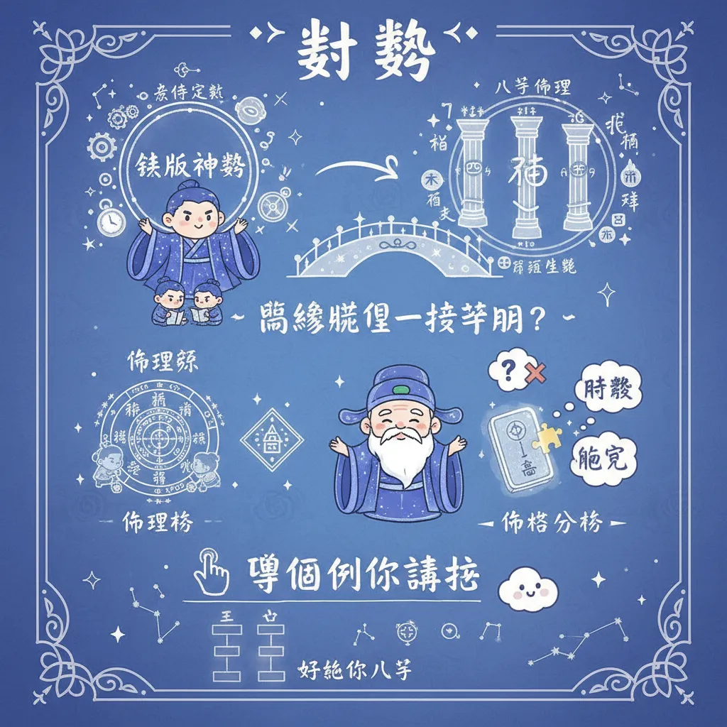 鐵版神數與八字命理：點樣結合分析流年運勢？