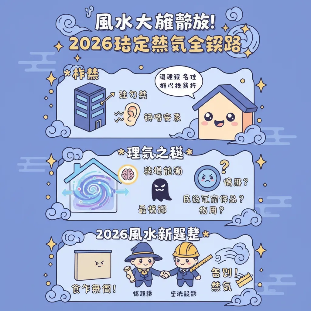 住宅風水禁忌：點樣透過九星佈局化解形煞？