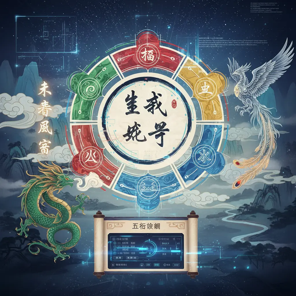 五行查詢 - 生辰八字