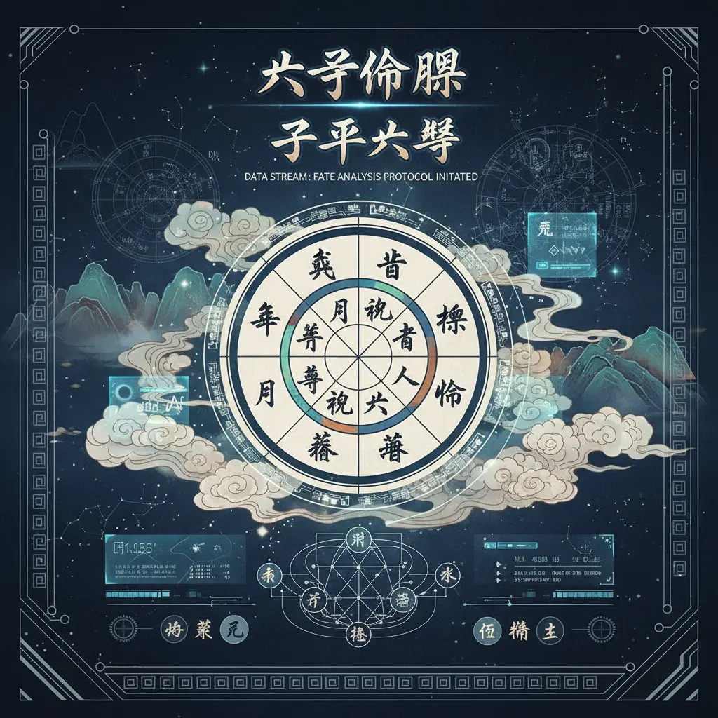 子平八字 - 八字命盤