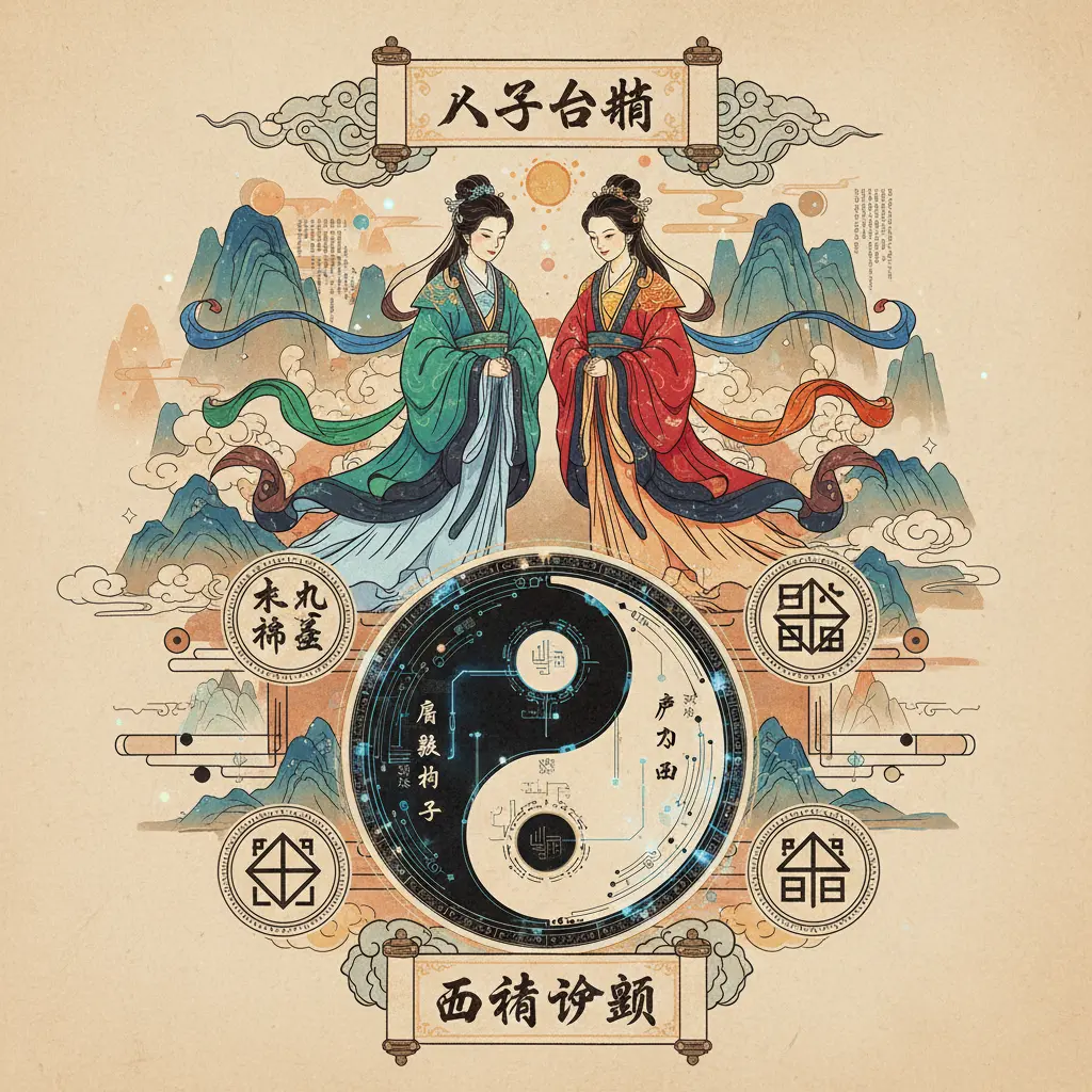 五行查詢 - 八字合婚